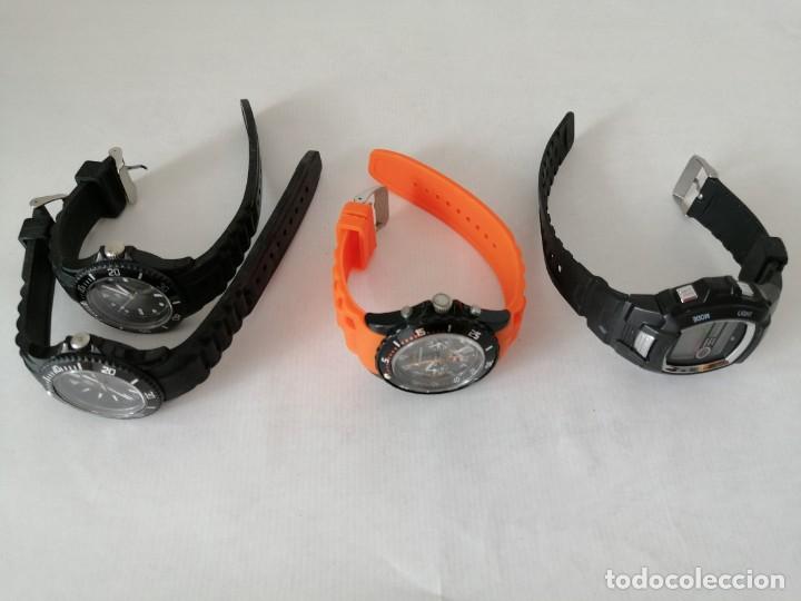 Relojes: Lote 4 relojes Auriol para piezas - Foto 4