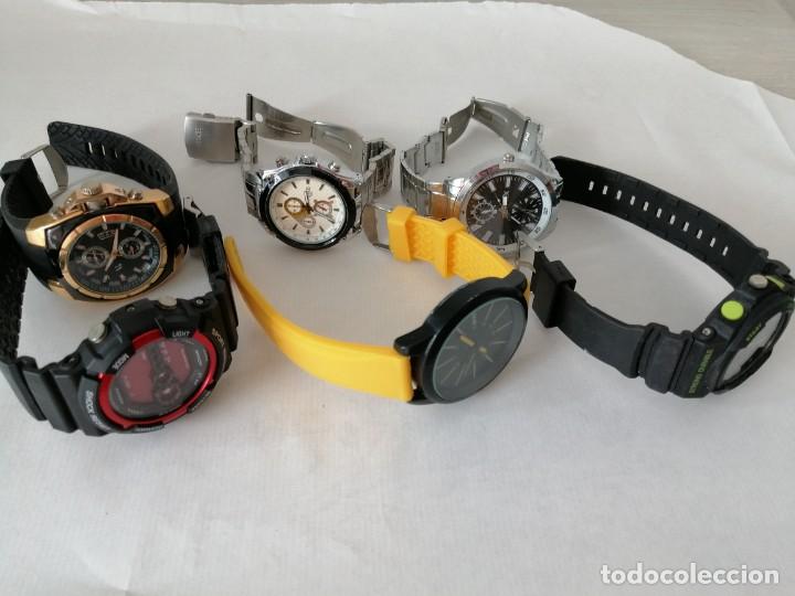 Relojes: Lote de 7 relojes para piezas - Foto 3