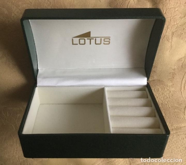 Relojes: CAJA JOYERO DE RELOJ LOTUS - Foto 7