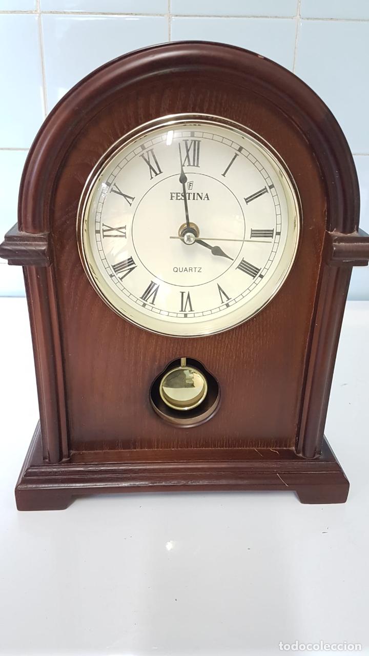Relojes: Reloj caja de madera - Foto 1