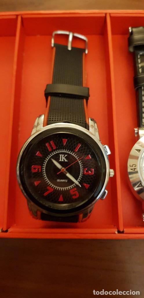 Relojes: LOTE 2 RELOJES CABALLERO MARCA &rdquo;IK&rdquo; - Foto 3