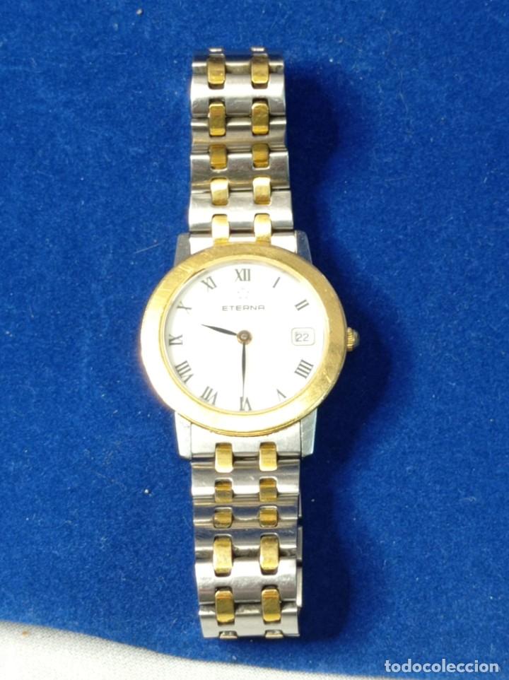 Relojes: RELOJ ETERNA DE MUJER DE acero y oro 18kt - Foto 3