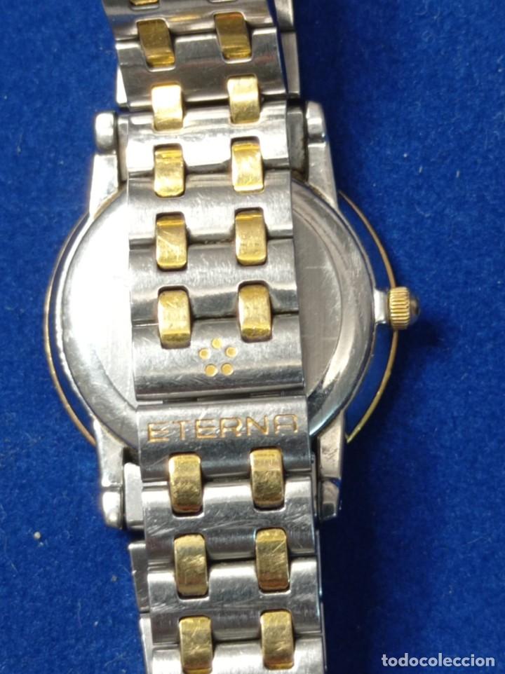 Relojes: RELOJ ETERNA DE MUJER DE acero y oro 18kt - Foto 4