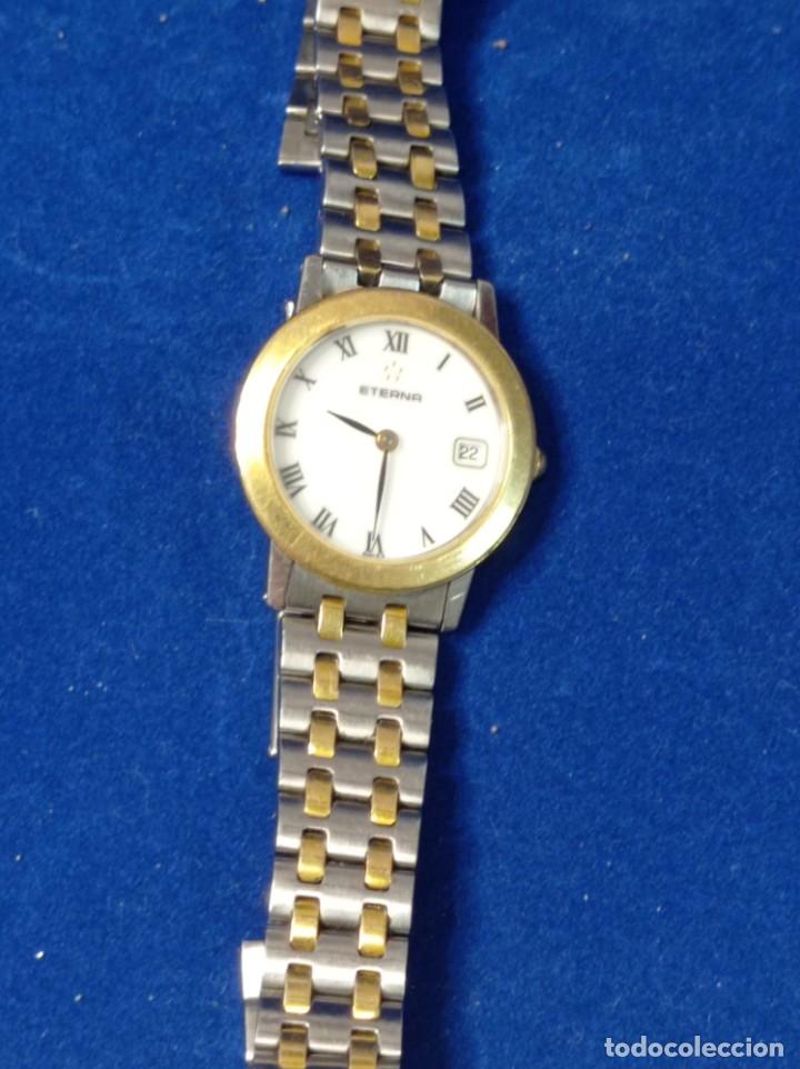 Relojes: RELOJ ETERNA DE MUJER DE acero y oro 18kt - Foto 9