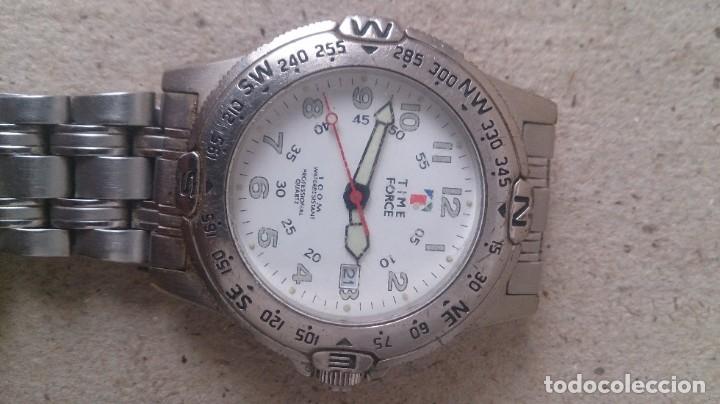 Relojes: RELOJ TIME FORCE 100 M RESISTENTE AL AGUA PROFESIONAL QUARTZ - Foto 6