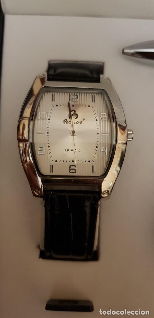 Relojes: ESTUCHE COMPLEMENTOS Y RELOJ CABALLERO MARCA BRAVO - Foto 4