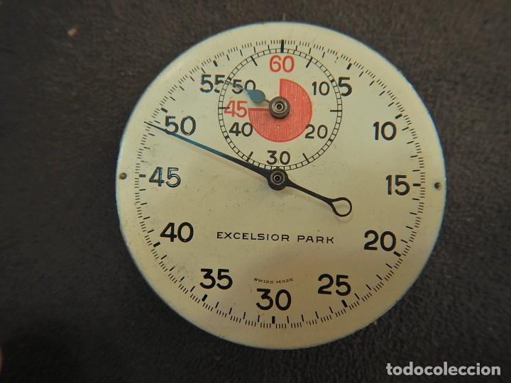 Relojes: Esfera y maquinaria cron&oacute;metro excelsior park - Foto 4