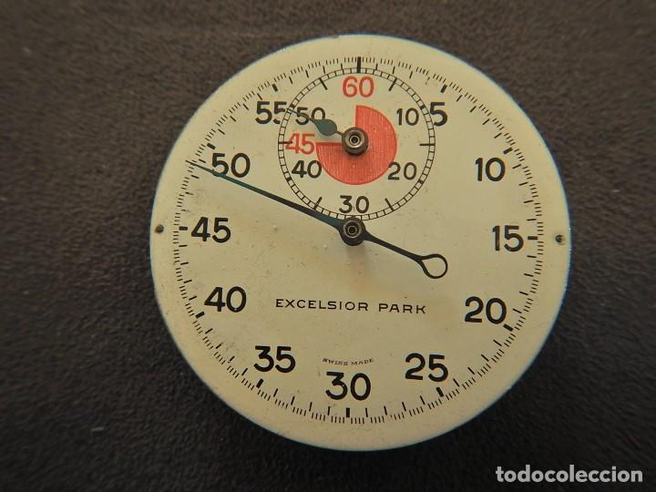 Relojes: Esfera y maquinaria cron&oacute;metro excelsior park - Foto 5