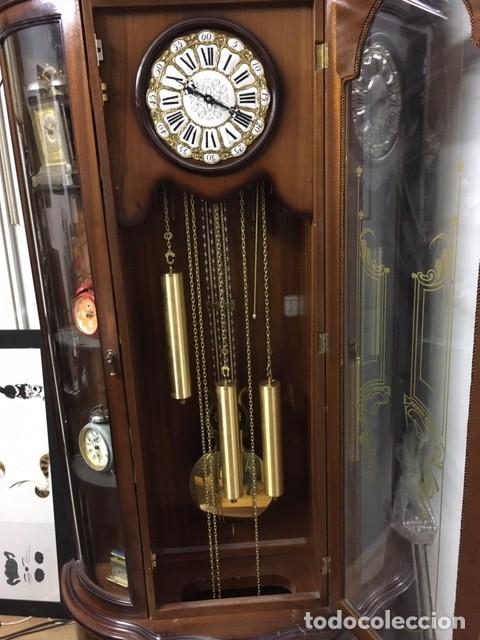 Relojes: RELOJ DE PARED con dos vitrinas a los lados - Foto 3