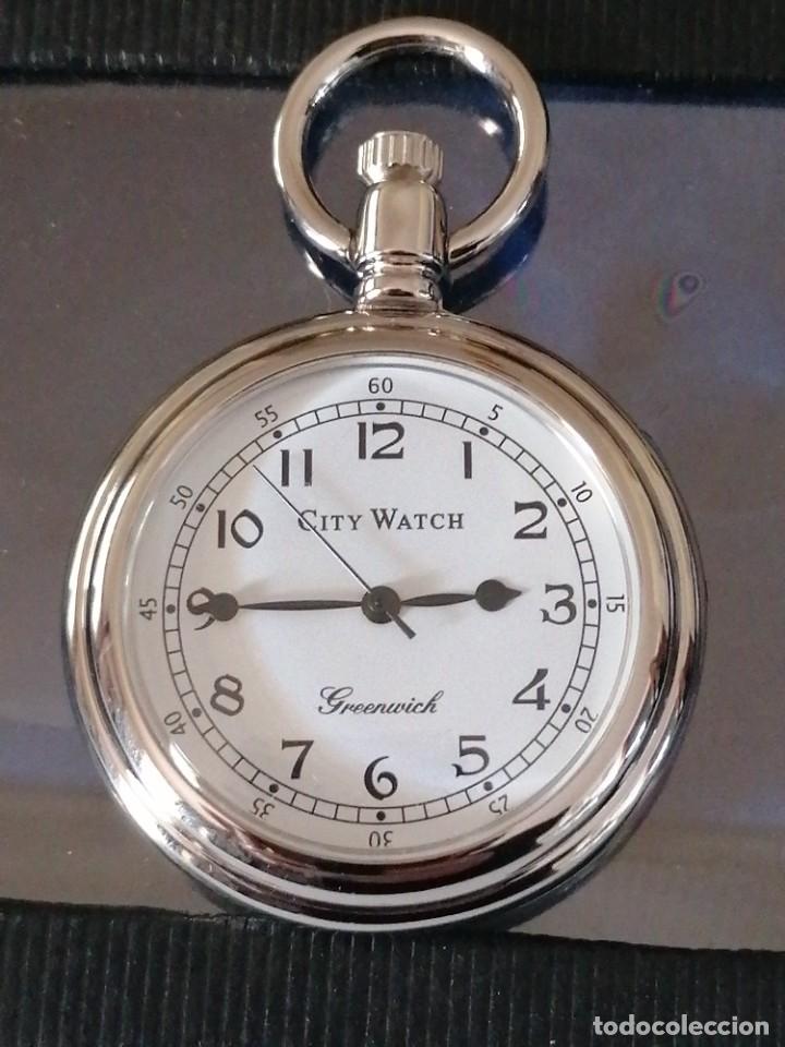Relojes: Reloj de bolsillo a pila - Foto 2