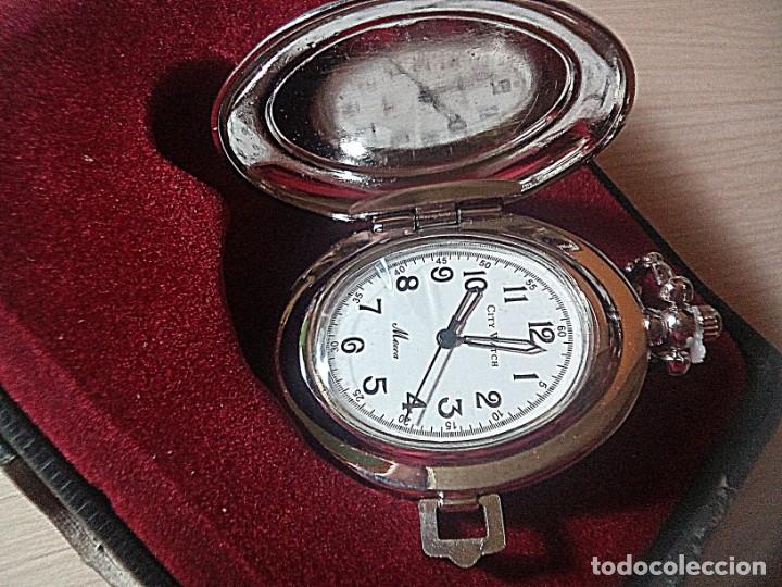 Relojes: RELOJ BOLSILLO TEMATICO LA MECA. - Foto 3