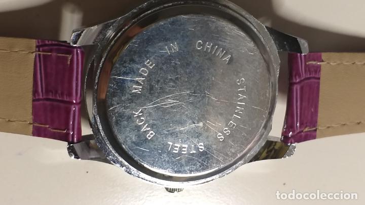 Relojes: Reloj de MUJER SIN MARCA PERCEPTIBLE. CORAZON. CORREA ROSA - Foto 12