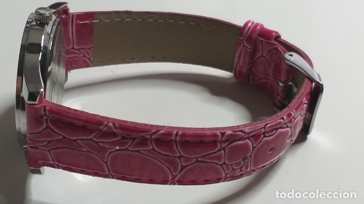 Relojes: Reloj de MUJER. CORREA ROSA. MARCA BIJOUX TERNER - Foto 4