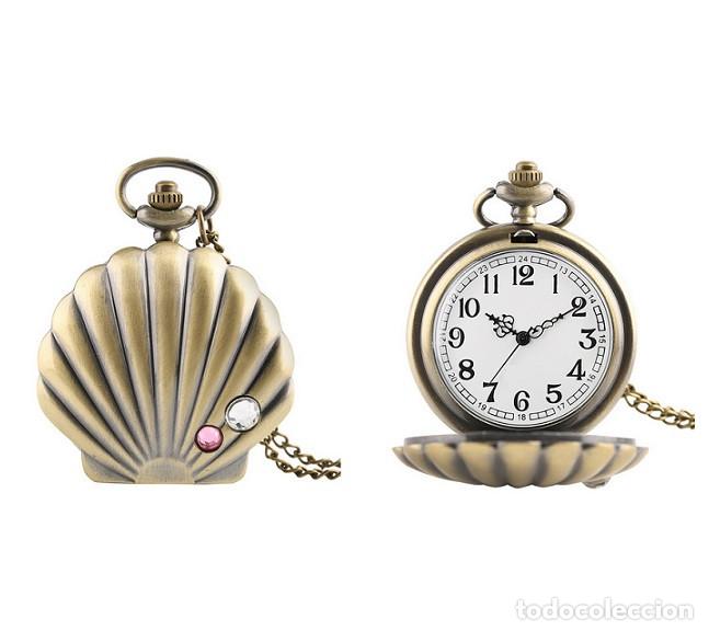 Relojes: Reloj de Bolsillo Concha de Mar - Foto 1