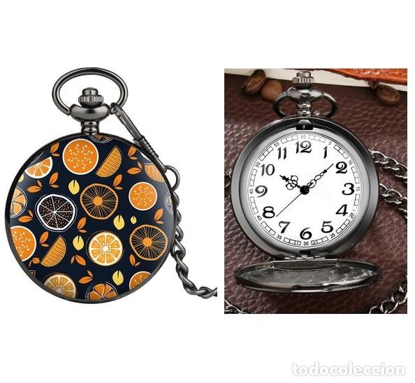 Relojes: Reloj de Bolsillo Naranjas - Foto 1