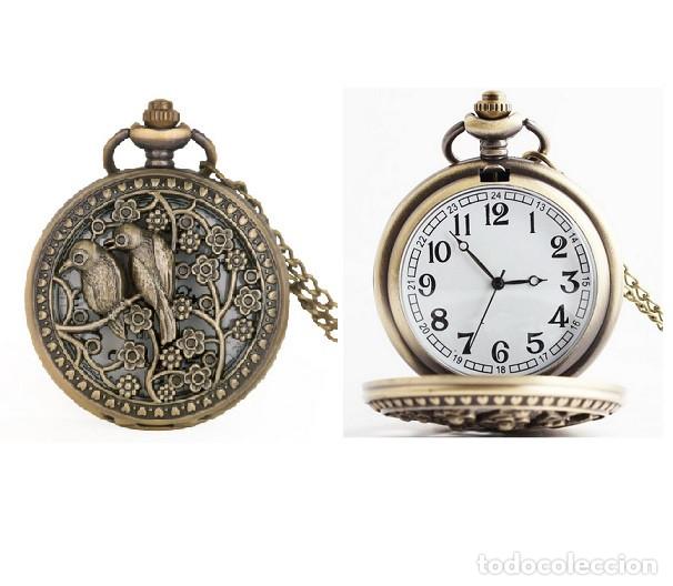 Relojes: Reloj de Bolsillo Pajaros - Foto 1