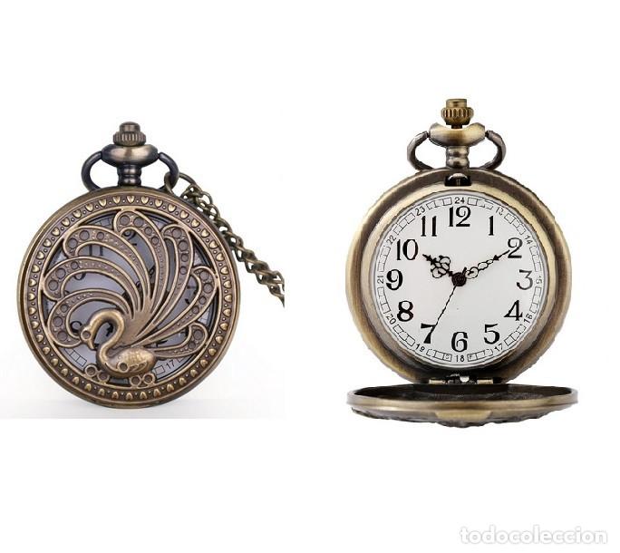 Relojes: Reloj de Bolsillo Pavo Real - Foto 1