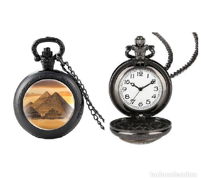 Relojes: Reloj de Bolsillo Piramides de Egipto - Foto 1