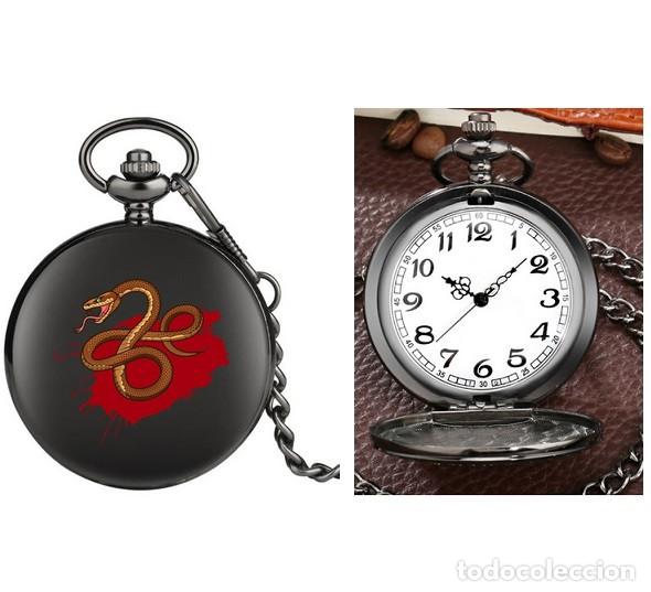 Relojes: Reloj de Bolsillo Serpiente - Foto 1