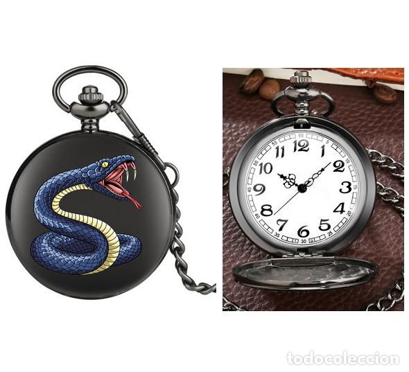 Relojes: Reloj de Bolsillo Serpiente - Foto 1