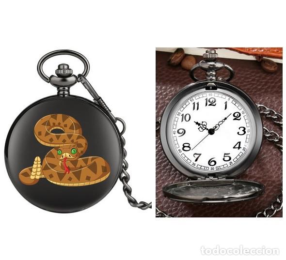 Relojes: Reloj de Bolsillo Serpiente - Foto 1