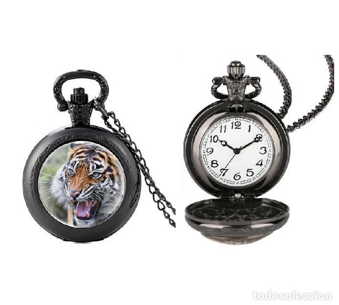 Relojes: Reloj de Bolsillo Tigre Leon - Foto 1
