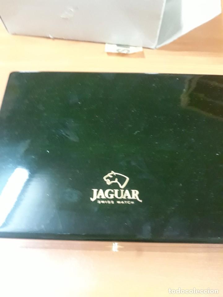 Relojes: RELOJ JAGUAR .CAJA MADERA VERDE INGLES - Foto 3