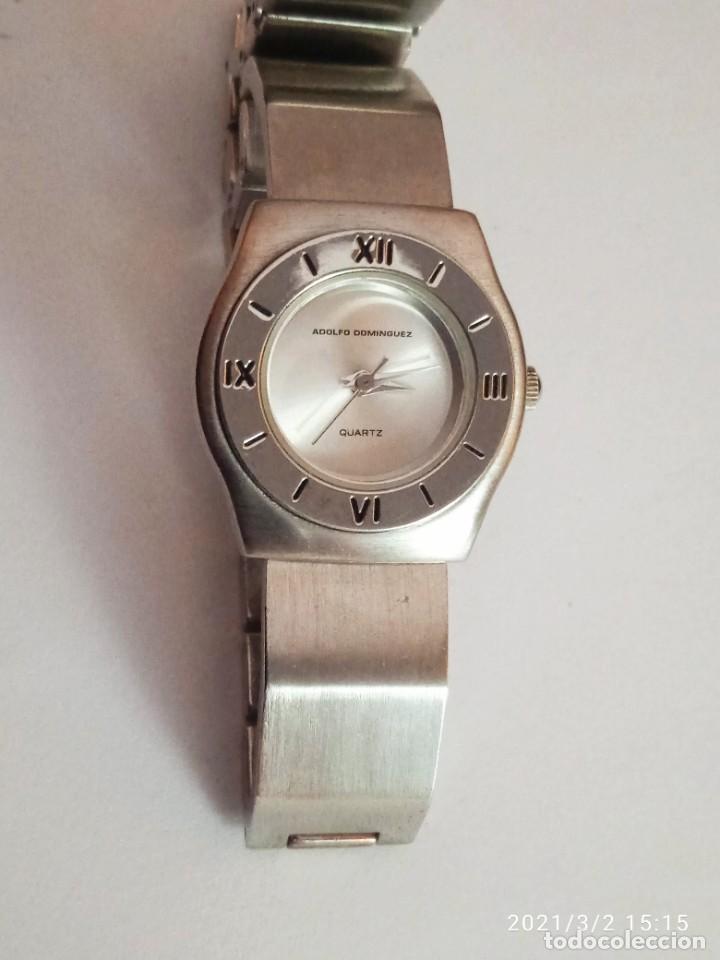 Relojes: RELOJ DE MUJER ADOLFO DOMINGUEZ QUARTZ. - Foto 8