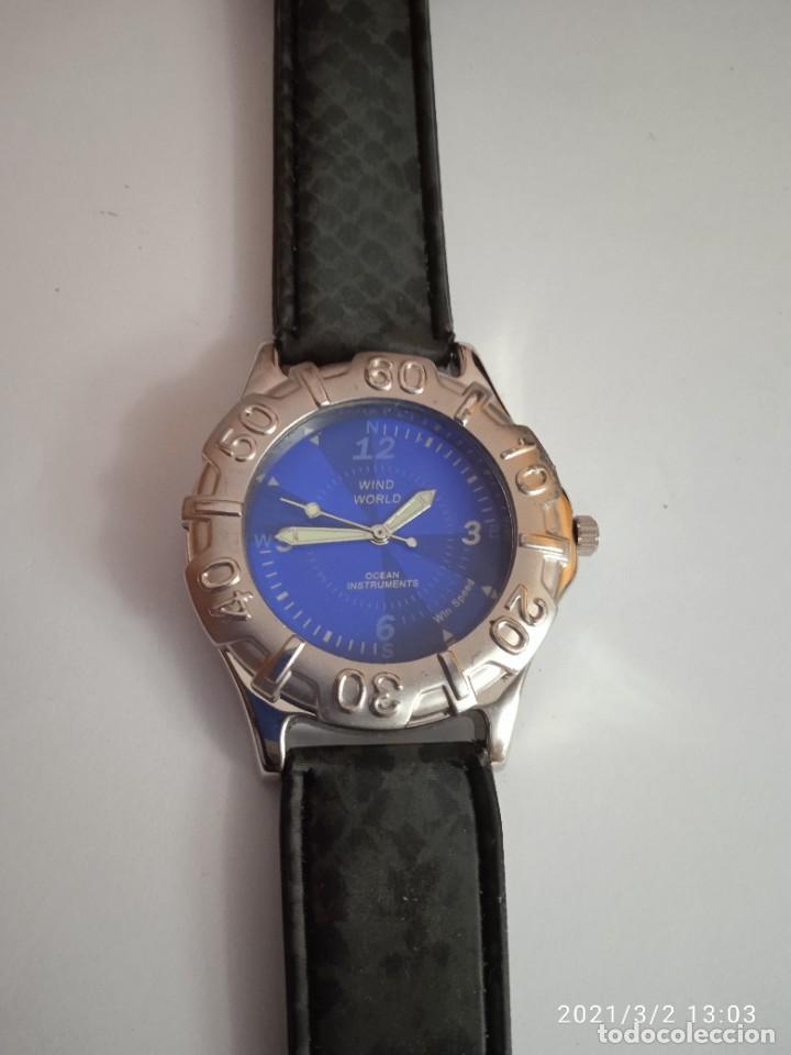 Relojes: RELOJ WIND WORLD QUARTZ COMO NUEVO. - Foto 3