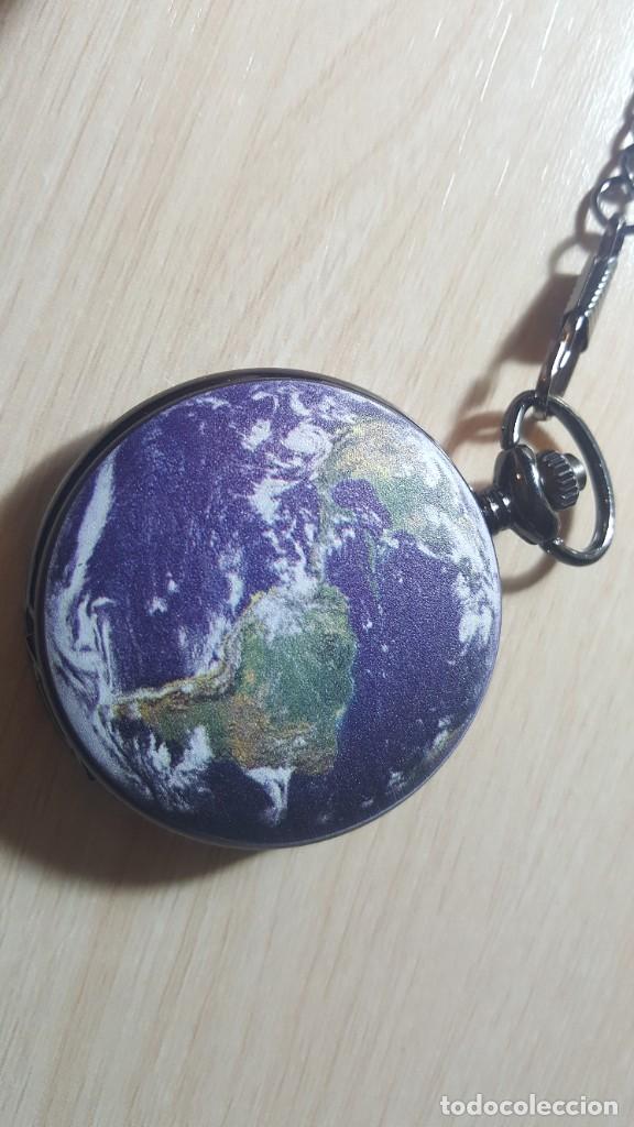 Relojes: RELOJ TEMATICO &rdquo; MAPAMUNDI &rdquo; BOLSILLO. - Foto 1