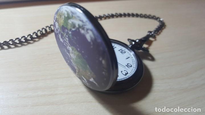 Relojes: RELOJ TEMATICO &rdquo; MAPAMUNDI &rdquo; BOLSILLO. - Foto 2