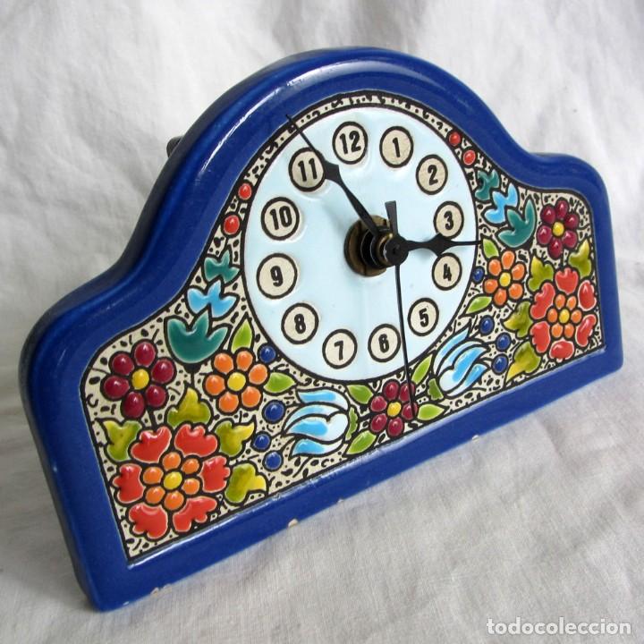 Relojes: Reloj de porcelana el&eacute;ctrico funcionando - Foto 1