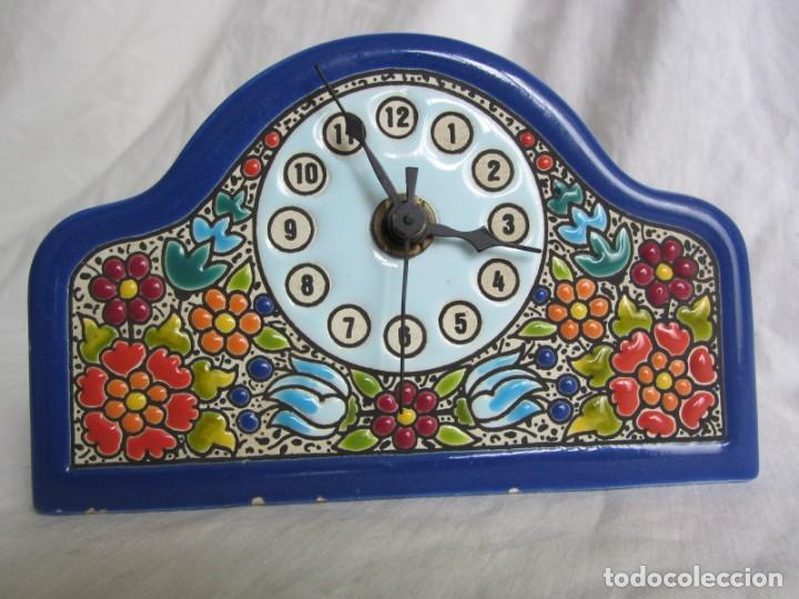 Relojes: Reloj de porcelana el&eacute;ctrico funcionando - Foto 2