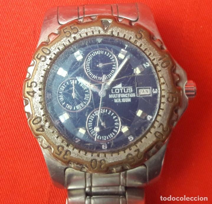 Relojes: RELOJ LOTUS MULTIFUNCTION W.R. 100M - Foto 5