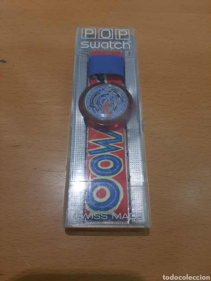 Relojes: Reloj vintage rojo suizo - Foto 1