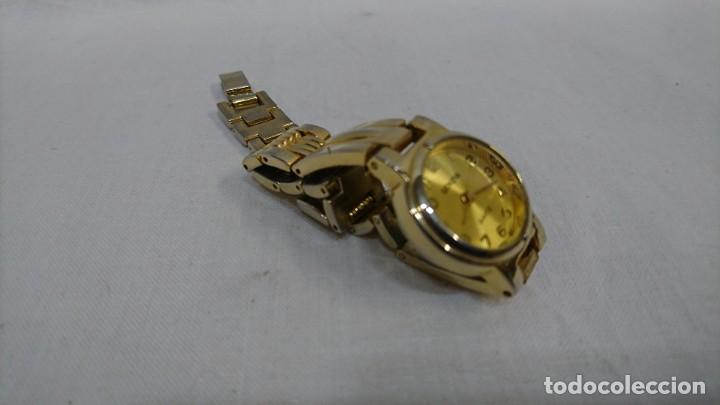 Relojes: RELOJ DORADO GENEVA, SE&Ntilde;ORA, , FUNCIONANDO - Foto 3