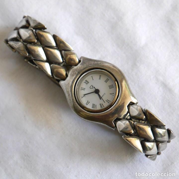 Relojes: Reloj de plata 925 de se&ntilde;ora, el&eacute;ctrico, funcionando - Foto 1