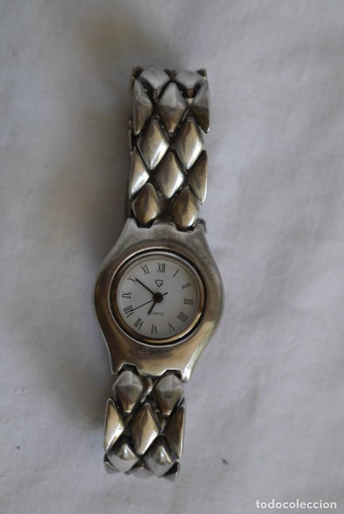 Relojes: Reloj de plata 925 de se&ntilde;ora, el&eacute;ctrico, funcionando - Foto 2