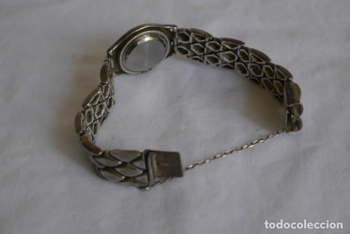 Relojes: Reloj de plata 925 de se&ntilde;ora, el&eacute;ctrico, funcionando - Foto 5