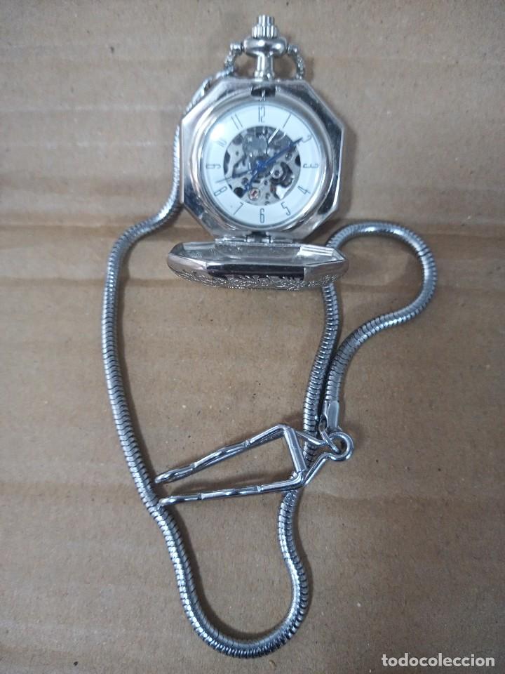 Relojes: BONITO RELOJ DE BOLSILLO AUTOM&Aacute;TICO FUNCIONADOONANDO - Foto 2