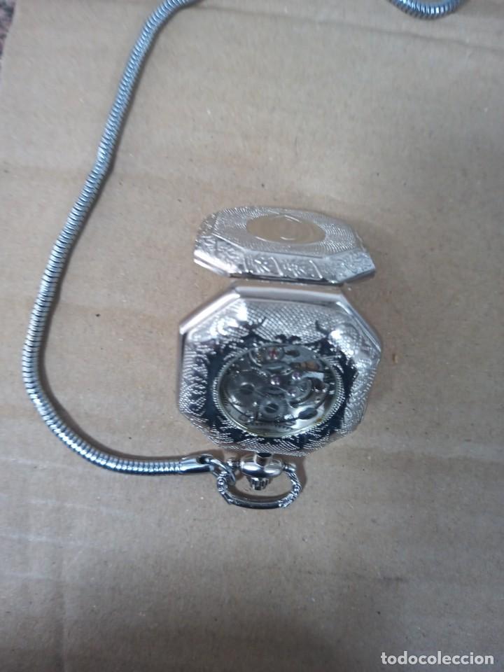 Relojes: BONITO RELOJ DE BOLSILLO AUTOM&Aacute;TICO FUNCIONADOONANDO - Foto 5
