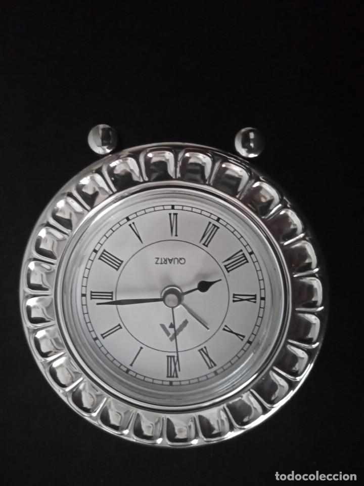 Relojes: RELOJ SOBREMESA PLATA 925 - Foto 4