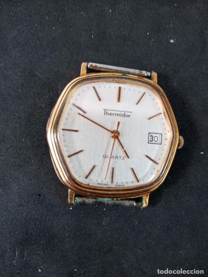 Relojes: RELOJ THERMIDOR QUARTZ. BA&Ntilde;O DE ORO. - Foto 1