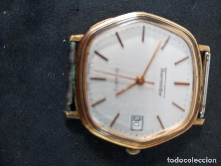 Relojes: RELOJ THERMIDOR QUARTZ. BA&Ntilde;O DE ORO. - Foto 4