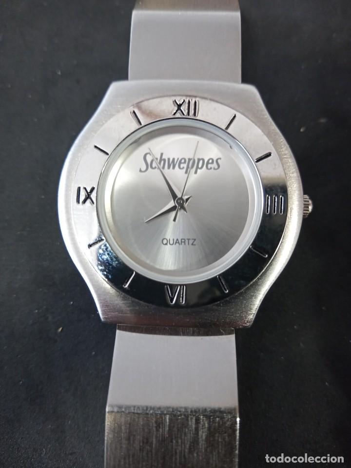 Relojes: PAREJA DE RELOJES QUARTZ. SCHWEPPES. S&Ntilde;ORA. CABALL - Foto 3