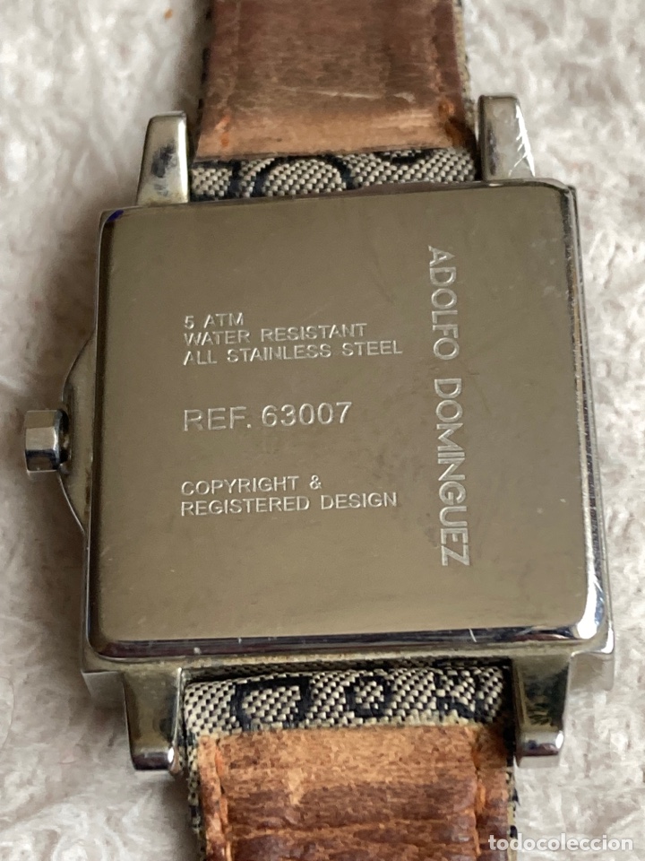 Relojes: Reloj Adolfo Dom&iacute;nguez con su estuche - Foto 5