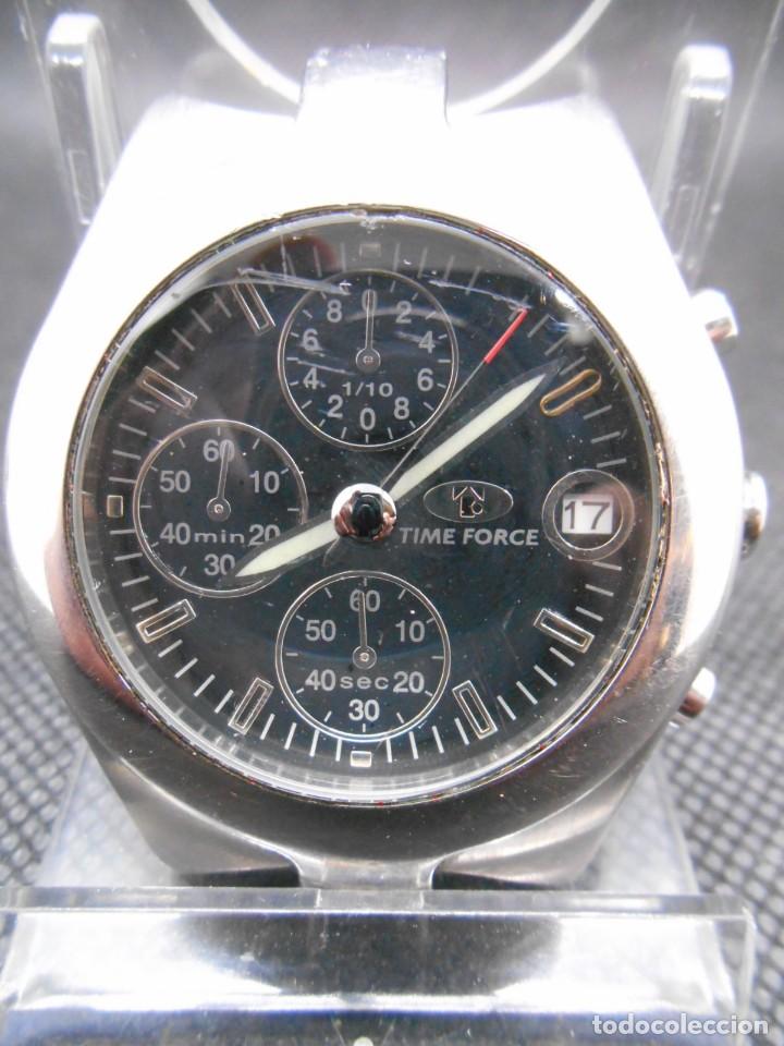 Relojes: RELOJ DE PULSERA MARCA TIME FORCE CRONOMETRO - Foto 2