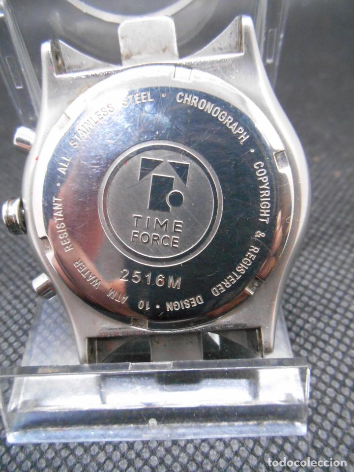 Relojes: RELOJ DE PULSERA MARCA TIME FORCE CRONOMETRO - Foto 3