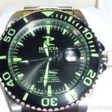 Relojes: INVICTA REF. 1543 SWISS MADE. BUCEO SUMERGIBLE 500 METROS. GREEN DIAL BELLEZA.. Lote 326479948