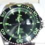 INVICTA REF. 1543 SWISS MADE. BUCEO SUMERGIBLE 500 METROS. GREEN DIAL BELLEZA.